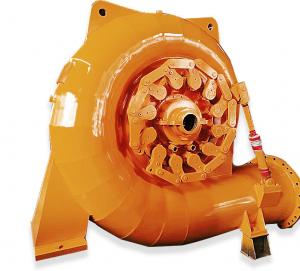China Francis Water Turbine Generator with Brushless Excitation to Generate Power on sale