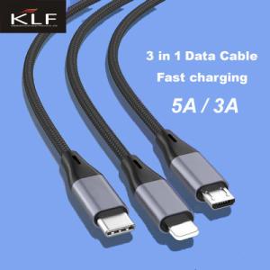 Best USB Cable 3 in 1 Fast Charging Data wire wholesale