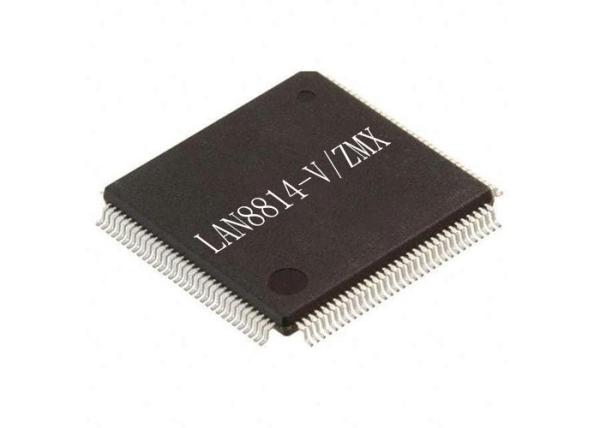 Cheap Electronic Integrated Circuits 128-TQFP LAN8814-V/ZMX 4-Port Ethernet Transceiver IC for sale