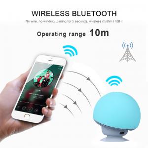 Best Cartoon Mushroom Wireless Bluetooth Speaker Waterproof Sucker Mini Portable wholesale