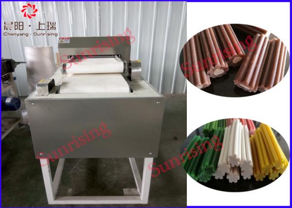 Cheap Pet Chew Food  Dog Food Production Line Single Screw Extruder Big Capacity for sale