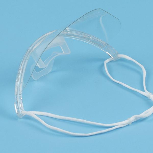 Transparent Plastic Anti Fog Face Shield For Tattoo