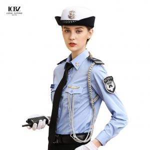 China Security Guard Workwear Uniforms Shirts Dresses For Male Female Customized Color Guard on sale