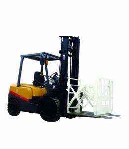 Best Hydraulic Forklift Truck Attachments Push Pulls , Forklift Crane Hook Attachments wholesale