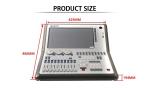 DMX512 Control Stage Lighting Console For Semiconductor Pump Laser Stage Shows