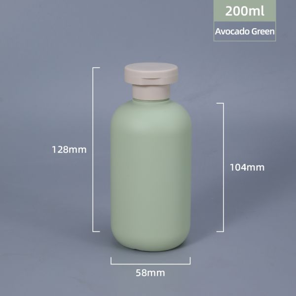 Umetass 260ml Green Water Bottle Cosmetic Liquid Serm Lotion Package for Round Bottle
