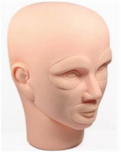Best 3D Mannequin Head with Inserts Eyes and lip practice skin with removal eyes and lip wholesale