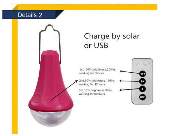 Cheap Solar Energy Lighting/Portable Solar Camping Lights/Solar Power System with remote control for sale