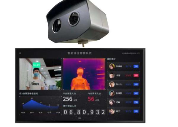 Cheap 1000M Ethernet DC12V DDR3 4GB Thermal Imaging Camera System for sale