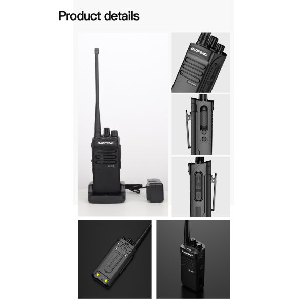 Baofeng GS6600 5W UHF Handheld Radio 400-470MHz 16ch Walkie-Talkie