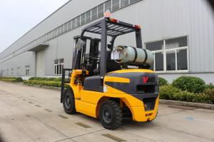 Best Industrial Warehouse 3t Lpg Dual Fuel Forklift Trucks With Nissan K25 Gas Engine wholesale