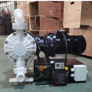 China DBY Plastic Electric Diaphragm Pump With Reduction Box Voltage 380v 440v 460v on sale