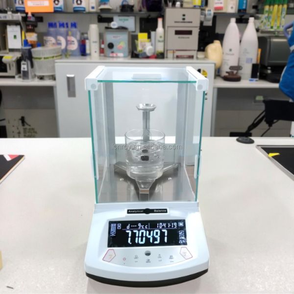 ISO 1183 ASTM D792 Density Tester Plastic Materials Geomembrane Relative Density Test Equipment