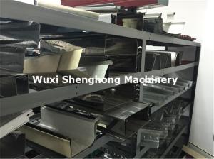 C / Z Interchage Purlin Cold Roll Forming Machine With Mitsubishi Transducers