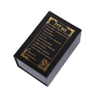 Best Luxury Drawer Style Paper Gift Box With Black Sponge Insert Custom Design wholesale