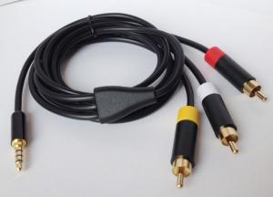 Best For XBOX 360 E AV Cable Audio vedio for XBOX 360 Elite Paypal accepted wholesale