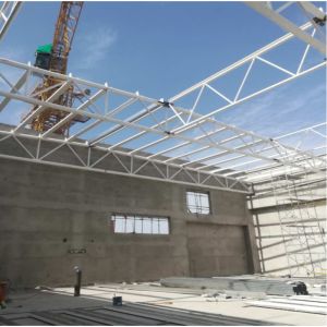Fabricating Space Frame Truss Bending Capacity Large Span Trusses White