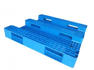 Best Anti Slip Three Skids Industrial Plastic Pallet , Recycled Plastic Shipping Pallets wholesale