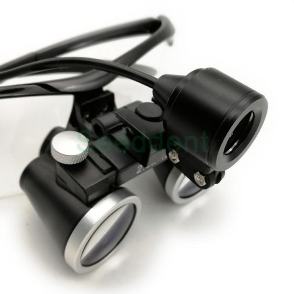 2.5X/3.5X Magnifying Glass Surgical Dental Loupes with rechargeable LED head light/Colorful Binocular Medical Loupe