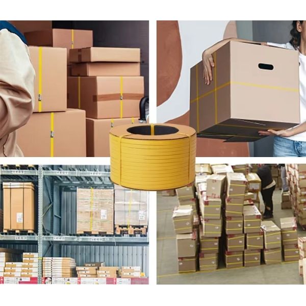 PP Strap Making Machine Make 5-19mm Width Good Straightness With PLC Control System