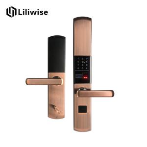 Best Optical Sensor Electronic Door Locks Zinc Alloy Digital Password For Wood Door wholesale