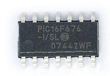 Cheap PIC16F676 Microchip PIC16F6 Series Microcontrollers IC 8bit PIC16F630 CMOS MCU Integrated circuits PIC16F676-I/SL for sale
