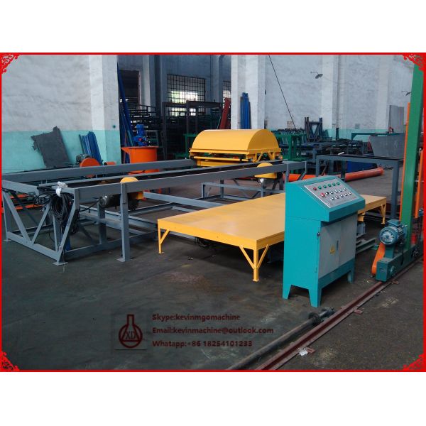 32KW Total Power Sandwich Panel Machine , PLC Control System Sandwich Production Line