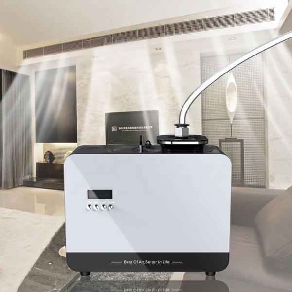 Cheap 12V Output White Essential Oil Diffuser for Creating a Relaxing Atmosphere Less Than 35dB Noise Level for sale