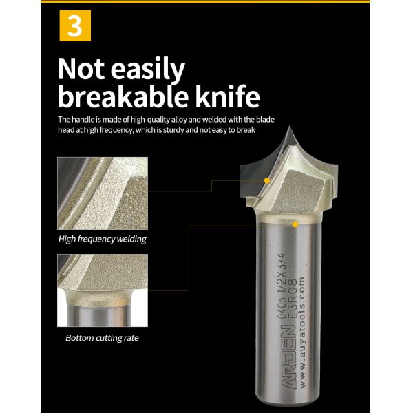 Arden Router Bit sharp Mouth Knife CNC Engraving Machine Woodworking Milling Cutter Cnc Router Machine