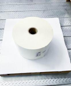 China Oil Glue White BOPP Label Material , BOPP Synthetic Paper 50μ Face Thickness on sale