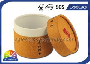 Best Customized Cylinder Paper Packaging Tube , Food Grade Round Paper Tube Containers wholesale