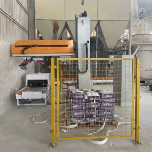Case Box Bottle Automatic Palletizer Machine Single Column Robot Palletising