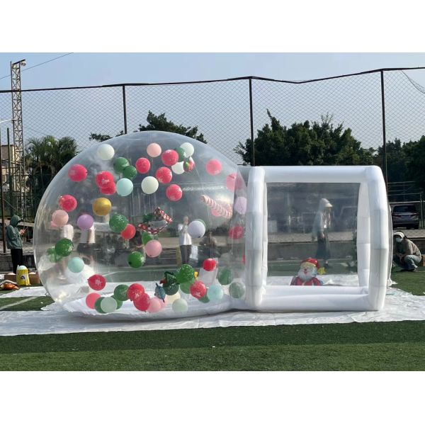 Transparent Inflatable Bubble Tent Bubble House 5m With Blower