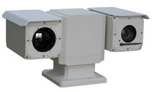 China Thermal Optical Dual Spectrum Network PTZ Camera For Long Range Sureillance Can Detect Fire And Human Activity on sale