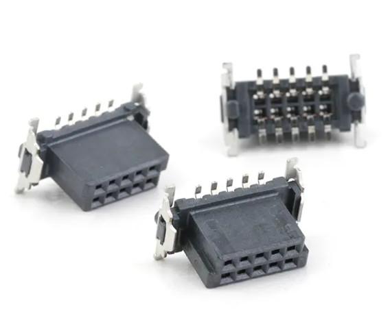 Cheap Female Rugged High Speed Connector Pitch 1.27mm SMC Type-B SMT Type PCB Board To Board Connectors for sale