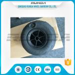 No Axle Pneumatic Wheelbarrow Wheels Puncture Resistant PVC 230mm*115mm
