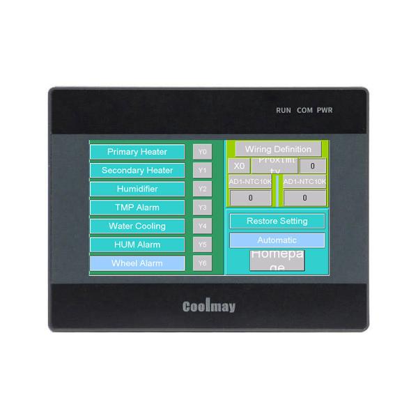 Cheap 4.3" Small Size Touch Screen HMI Control Panel Monitor RS232 RS485 IP65 Front Panel for sale