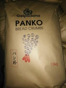 China 10kgs Panko Bwhole Grain Bread Crumbs 5-6mm , Whole Wheat Italian Bread Crumbs on sale