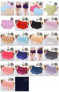 China Elastic Seamless Women Underwear Cotton Poly Rayon Spandex Triangular Panty on sale