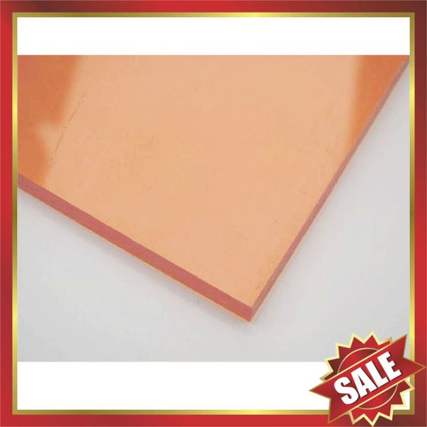 China orange Polycarbonate Sheet