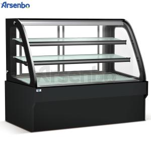 China 310L Practical Small Cake Display Counter Fridge Microcomputer Control Temp on sale