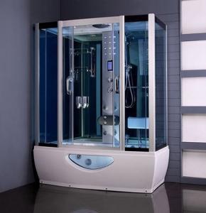 China luxury steam shower cabin with whirlpool function in Hangzhou on sale