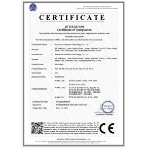 Shenzhen Navicat Technology Co., Limited Certifications