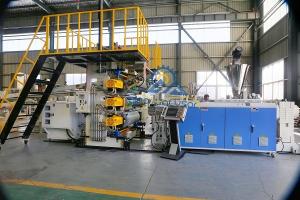 Best 1220mm Artificial PVC Marble Sheet Making Machine / Extrusion Line 75kW wholesale