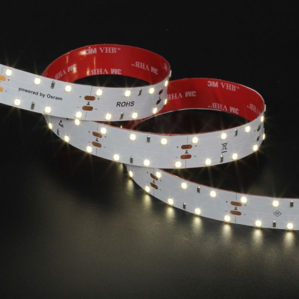 50,000 Hours Flexible Wide 120 LED Strip Lights Neon LED Strip 24V SMD 2835