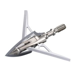 Buy cheap 100 Grain Stainless 3 Blade Mechanical Broadheads For Crossbow from wholesalers