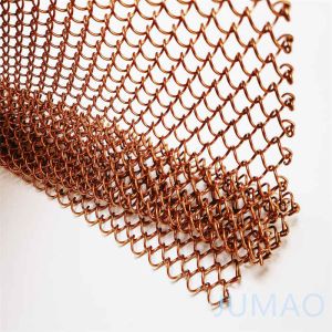 ODM Gold Mesh Curtains Metal Drapes For Hotel Club