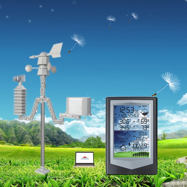 Home Outdoor Wireless Weather Station With Color Display And Temperature Forecast
