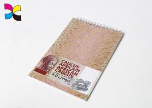 Best Coloful Cover Custom Printed Notebooks With YO Binding / Offset Printing wholesale