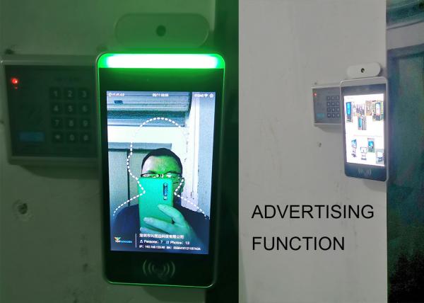 Security Access Control Face Recognition Temperature Kiosk With QR Code MIPS